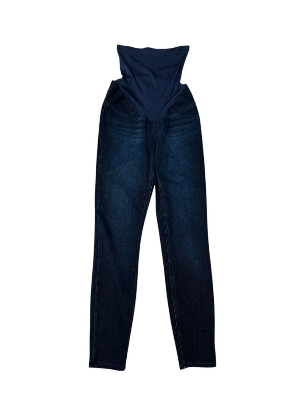 Spanx Maternity Mama Ankle Jean-ish Leggings Stretch Size XS (Waist 2-6)  x 28”L